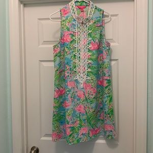 Lilly Pulitzer Flamingo dress